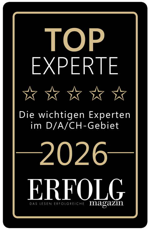 Top Experte 2026 ERFOLG Magazin